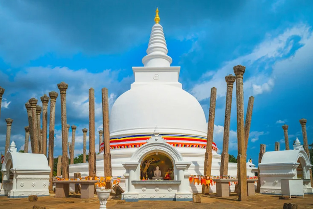 Thuparama Stupa Anuradhapura Sri Lanka